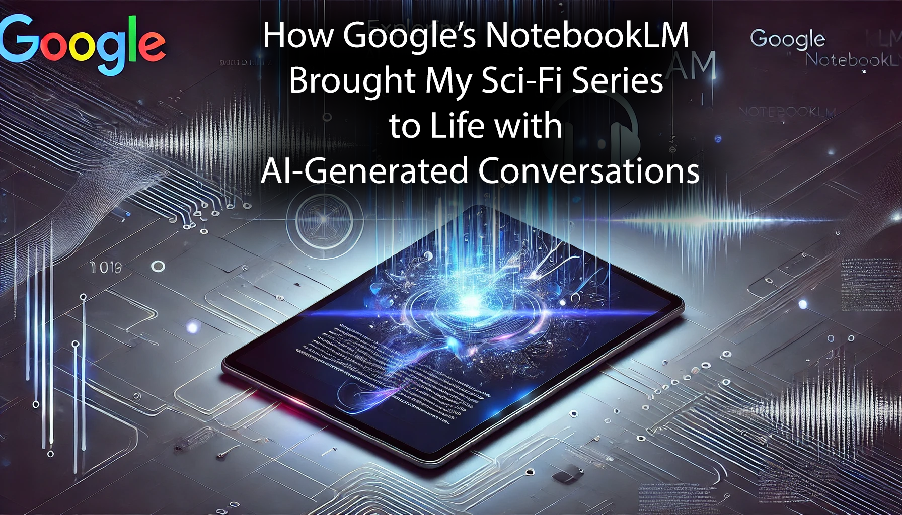 How Google’s NotebookLM Brought My Sci-Fi Series to Life with AI-Generated Conversations How Google’s NotebookLM Brought My Sci-Fi Series to Life with AI-Generated Conversations