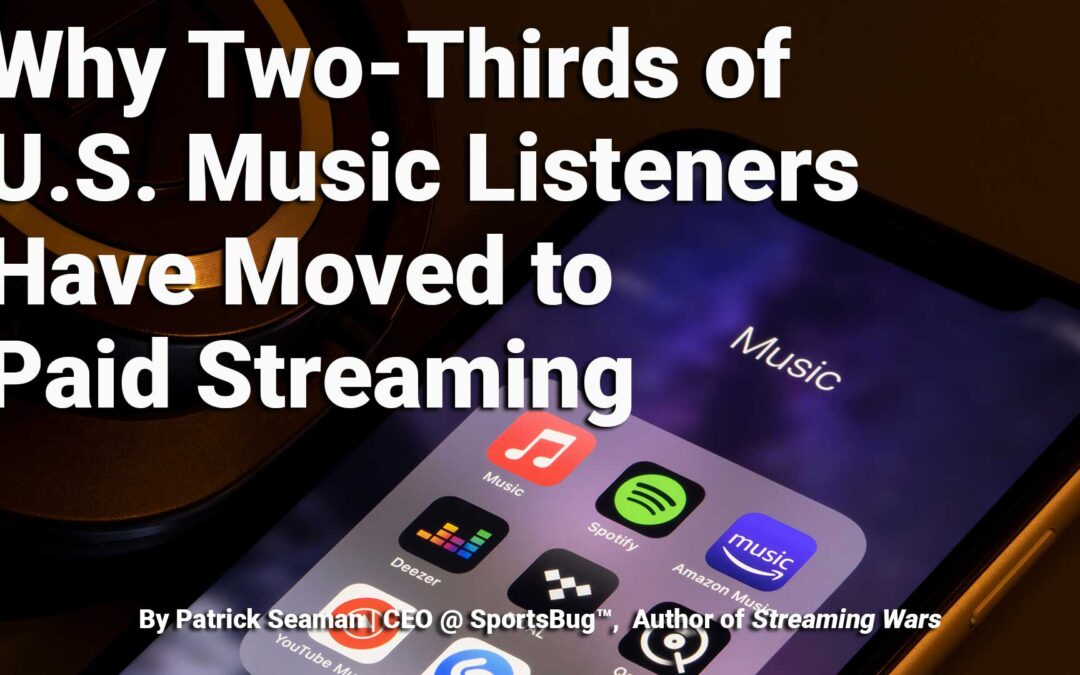 Why Two-Thirds of U.S. Music Listeners Now Pay for Streaming and What It Means for Digital Media