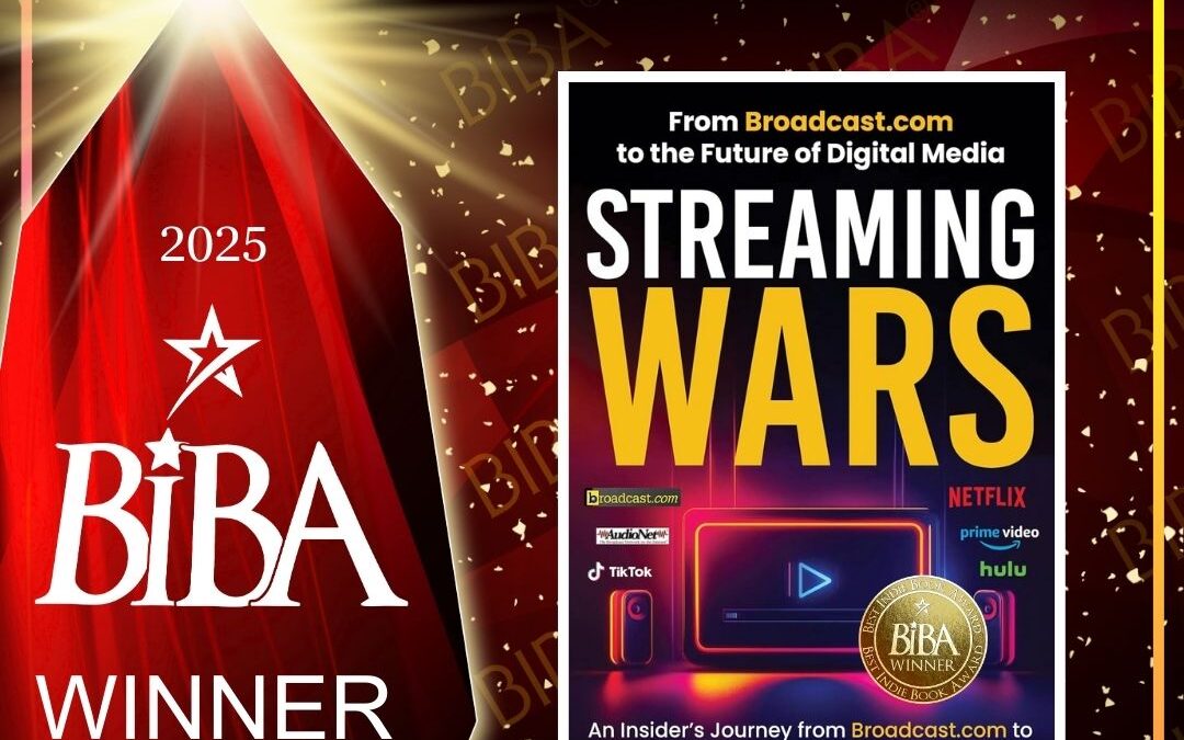 Streaming Wars wins the 2025 Best Indie Book Award